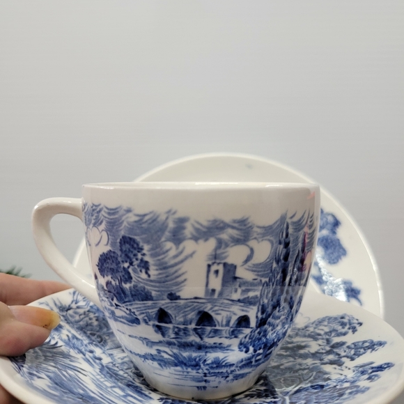 Vintage Wedgwood china set of four. Countryside pattern - Picture 5 of 5